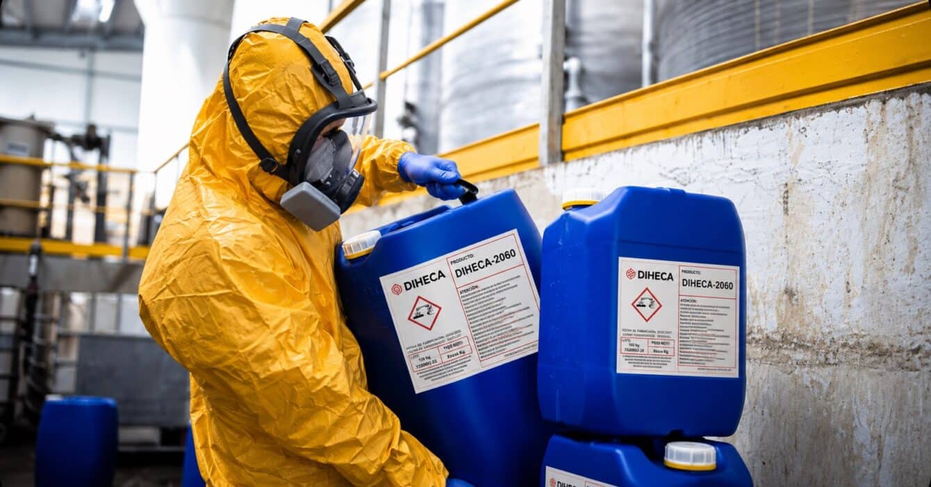 Productos químicos para tratamiento del agua industrial DIHECA