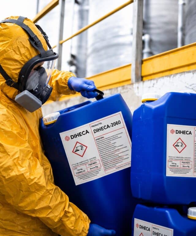 Productos químicos para tratamiento del agua industrial DIHECA
