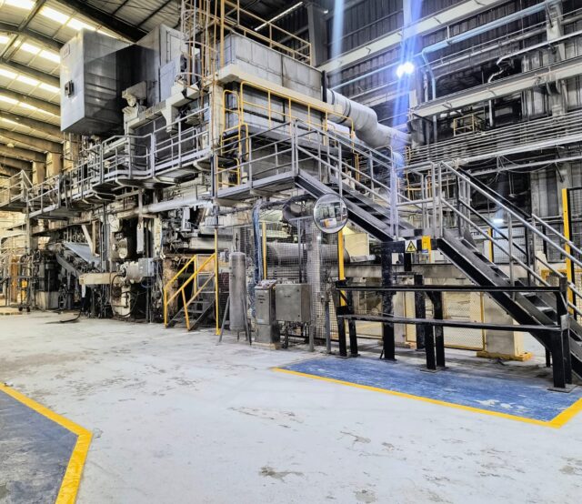 Planta de fabricación de papel tissue con soluciones químicas DIHECA
