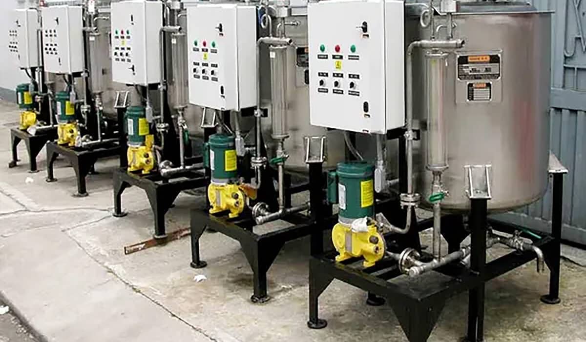 Equipos de dosificación de productos químicos